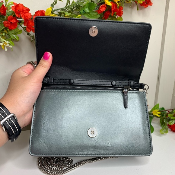 SOLD❌Givenchy Metallic Emblem Chain Wallet - Picture 3 of 8